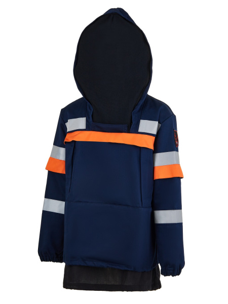 Костюм ЭНЕРГИЯ-АНТИГНУС-Б противоэнцефалитный 38,2 кал. с БР (т.синий/оранжевый)