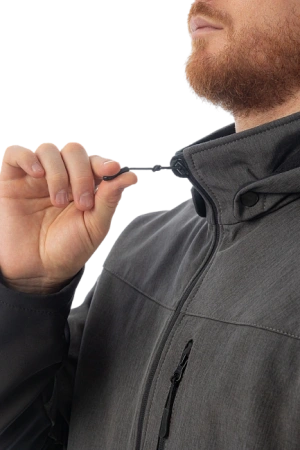 Куртка BRODEKS софтшелл KS 237 (серый меланж)