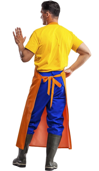 Фартук FISHERMAN'S WPL рыбообработчика влагозащитный (оранжевый)