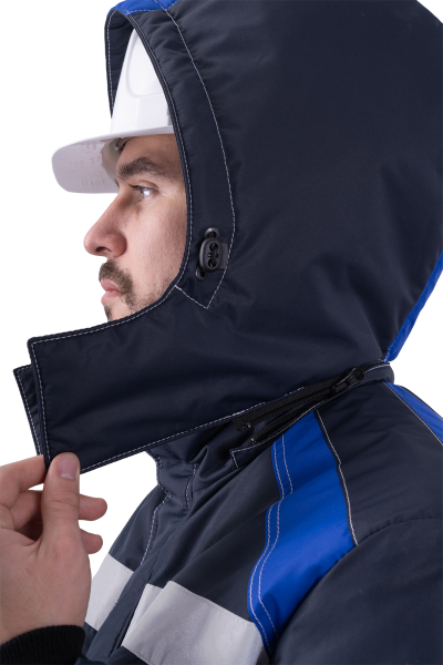 Костюм СТАРАТЕЛЬ зимний с БР (синий/василёк)