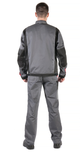 Костюм RONTA KS212 с ПК (серый/черный/красный)