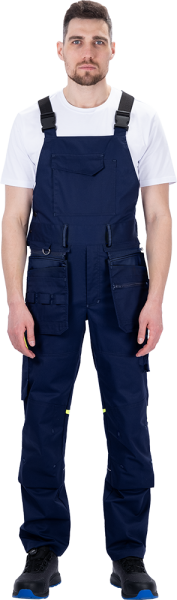 Полукомбинезон ACTIVE FLEX / АКТИВ ФЛЕКС (т.синий/флуоресцентный желтый)