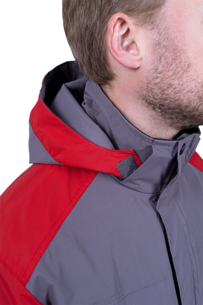 Куртка-штормовка РЕСПЕКТ (синий/красный)