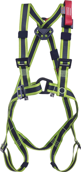 Страховочная привязь СП-02-01 искробезопасная со спинным удлинителем и идентификационной книжкой