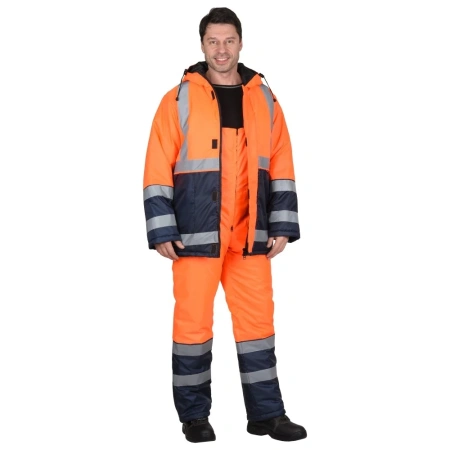 Костюм СИРИУС-МАГИСТРАЛЬ-3 с ПК (синий/оранжевый)