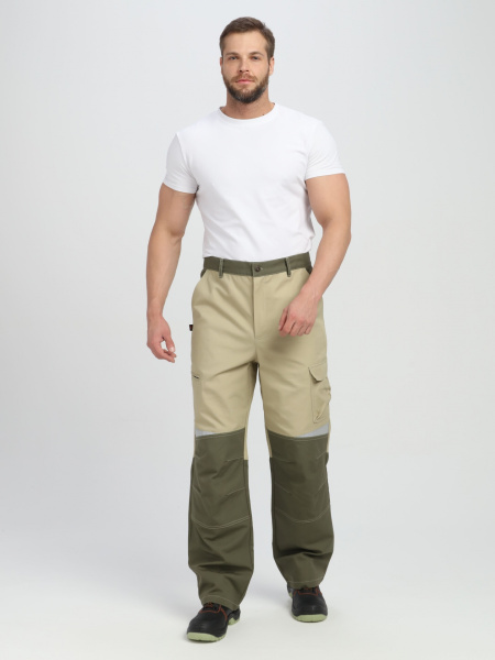 Брюки ЧЕЛСИ CH (хаки/бежевый)