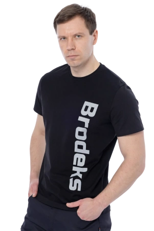 Футболка BRODEKS KS704 (черный)