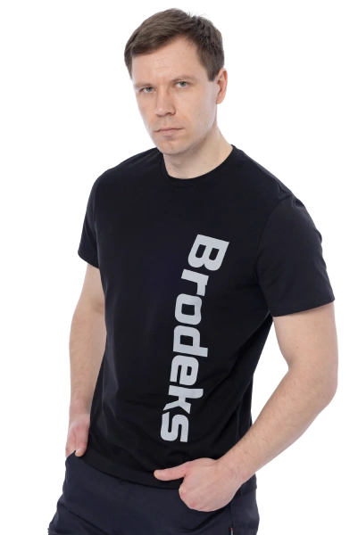 Футболка BRODEKS KS704 (черный)