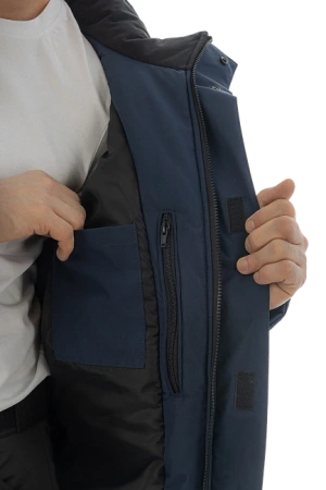 Парка Brodeks KW 204 зимняя (синий)