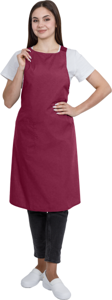 Фартук ЕВРО (бордовый)