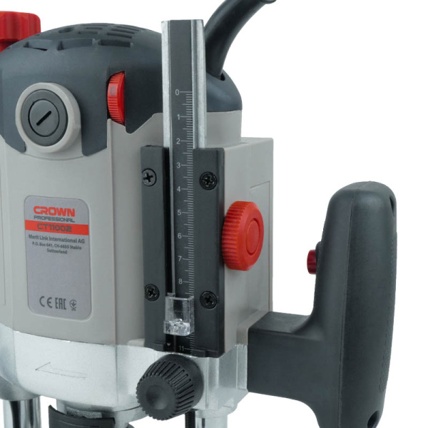 Фрезер CROWN CT11002 1400Вт раб.ход 50мм 28000об/мин