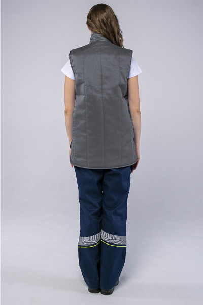 Жилет УНИВЕРСАЛЬНЫЙ зимний (т.серый)