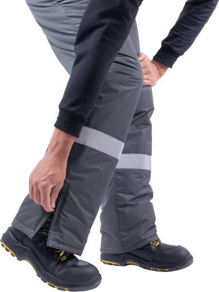 Костюм ЕНИСЕЙ зимний с ПК (серый/красный)