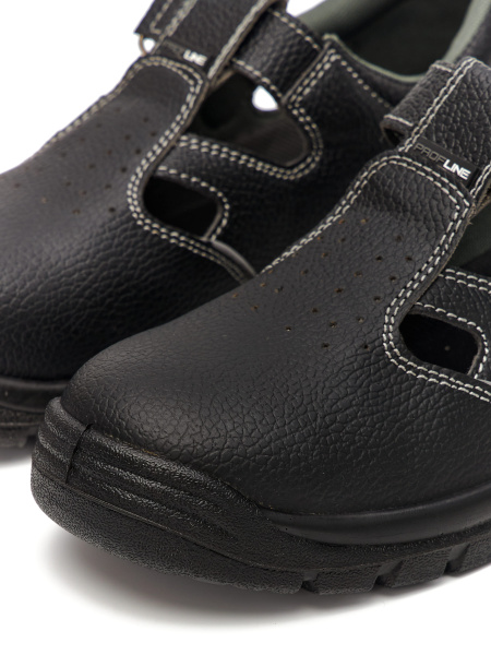 Полуботинки PROFLINE МП ПУ с перфорацией (черный)