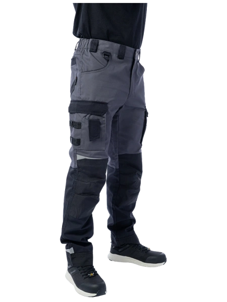 Брюки Brodeks KS 302 (серый/черный)