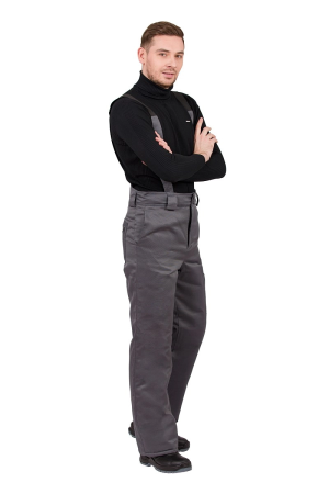 Брюки ПРИМ зимине (серый)