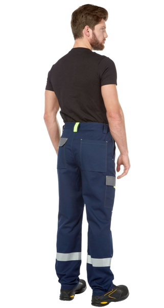 Костюм ПОДРЯД с БР (синий/серый)