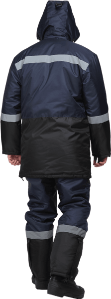 Костюм МЕРКУРИЙ зимний с ПК (т.синий/черный)