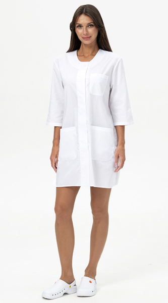 Халат МАРТА (белый)