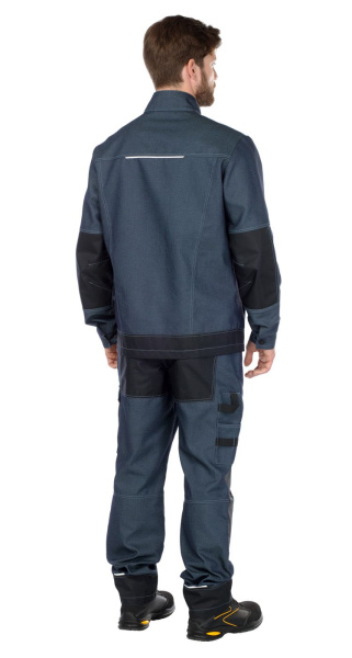 Куртка ЛЕВЕЛ (синий/черный)