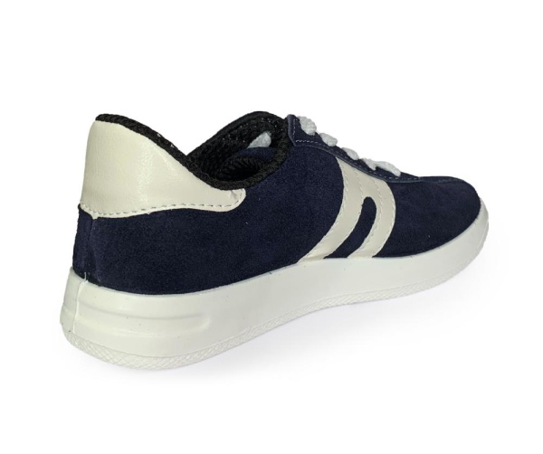 Кроссовки ПУ (синий)