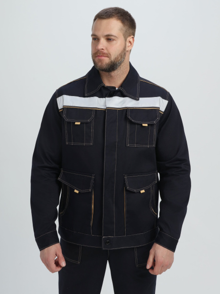 Костюм ТРОЯ IMP с ПК (т.синий/бежевый)