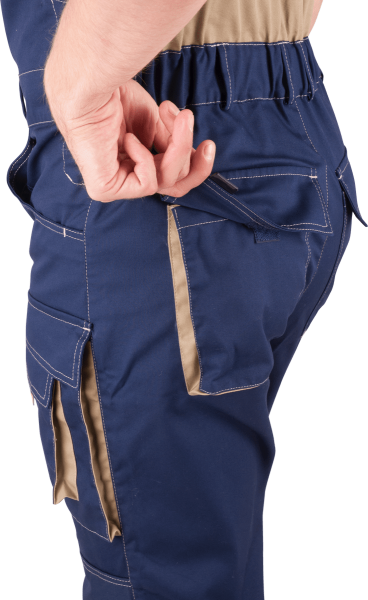 Полукомбинезон ДИДЖИТАЛ НЬЮ (т.синий/бежевый)