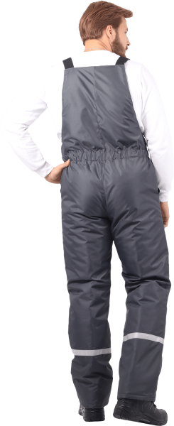 Костюм РОУД зимний с ПК (т.серый/красный)