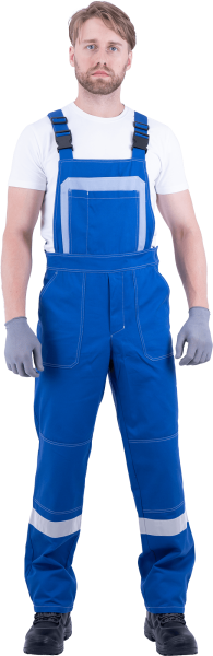 Костюм РАЦИОНАЛИЗАТОР с ПК (василёк/серый)