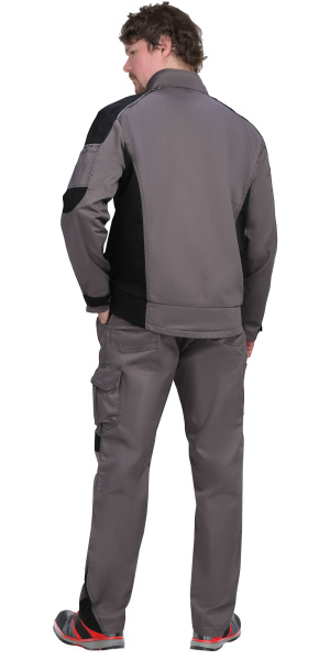 Куртка ЦИТРИН (серый/черный)