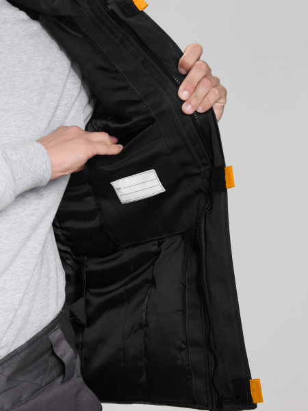 Жилет ФЛОФТ зимний (черный/серый)