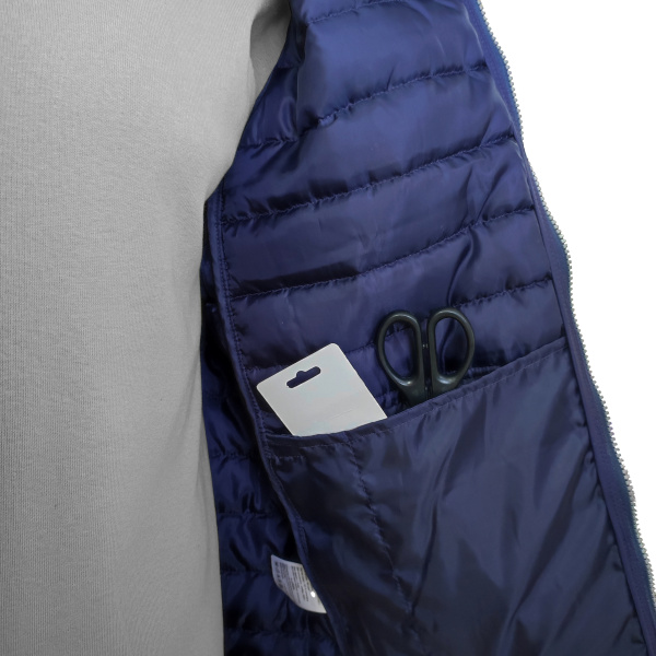 Жилет J-01 зимний (синий)