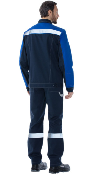 Костюм ТАЛЬ с СОП с ПК (т.синий/васильковый)