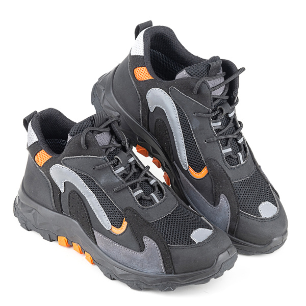 Ботинки ЛИДЕР WG9-01-MT-1 ПУ-Резина женские (черный)