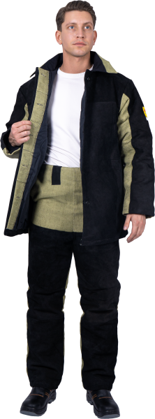 Костюм сварщика со спилком зимний