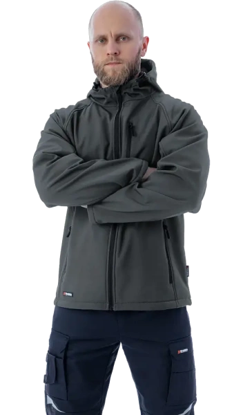 Куртка BRODEKS KS 232 софтшелл (серый) Куртка BRODEKS KS 232 софтшелл (серый)