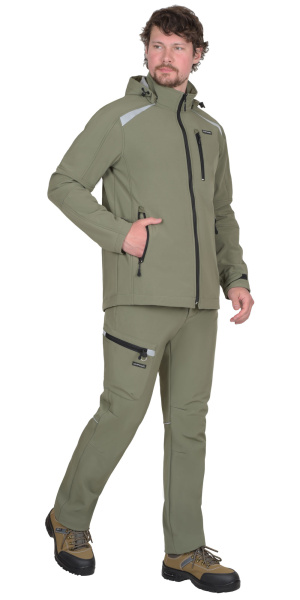 Костюм СИРИУС-СПЕЙС софтшелл (олива)