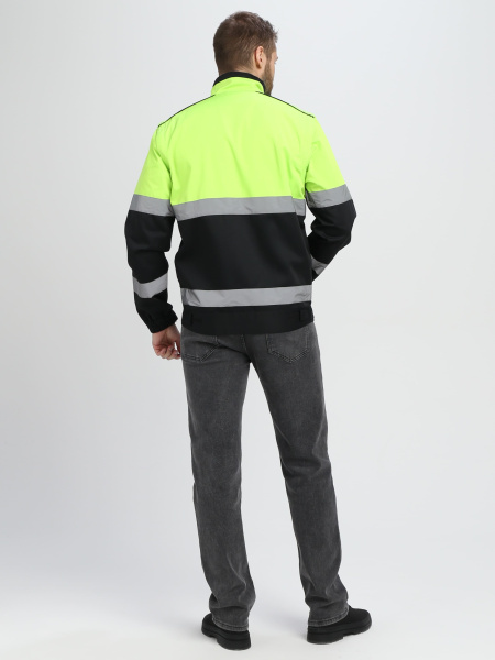 Куртка-трансформер PROFLINE SPECIALIST МВО сигнальная (желтый/черный)
