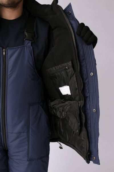 Костюм БЕРКУТ зимний с ПК (т.синий/черный)