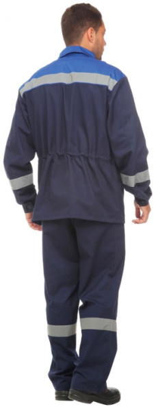 Костюм АНТИСТАТ с ПК (т.синий, васильковый)