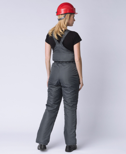 Полукомбинезон САКРИН зимний женский (т.серый)