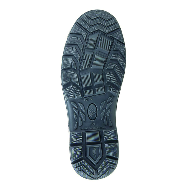 Полуботинки 21ТК ПУ/ТПУ с КП (черный)