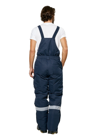 Костюм ВАЛДАЙ-НОРД зимний с ПК (т.синий/желтый)