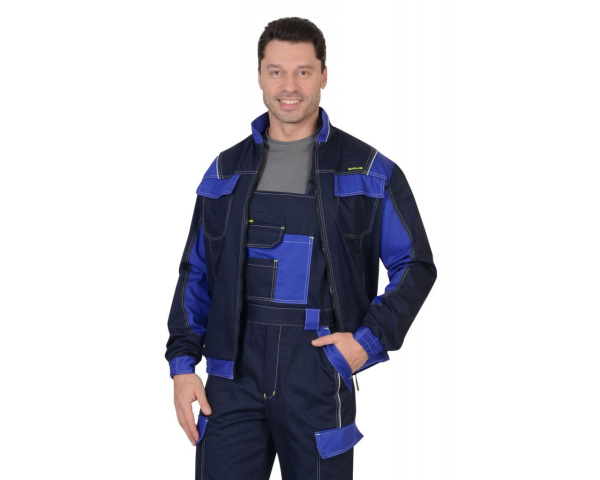 Куртка КАРАТ (т.синий/василек)