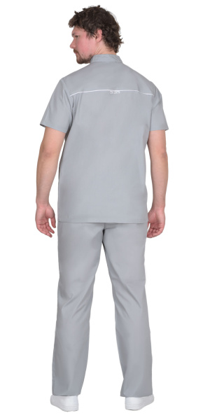 Костюм СИРИУС-МЕДИК с БР (св.серый)