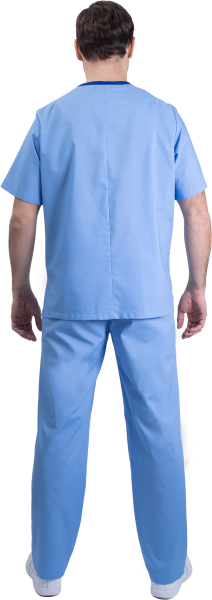 Костюм ХИРУРГ МЕДИКАЛ с БР (голубой)