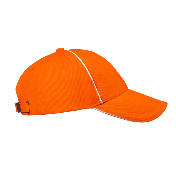 Бейсболка LEADER 206 (нм) (оранжевый)