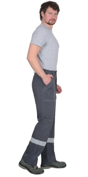 Брюки из антиэлектростатической ткани МВО (серый)
