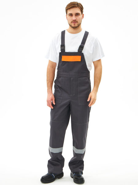 Костюм ЛИПЕЦК-2 СОП CH с ПК (т.серый/оранжевый)