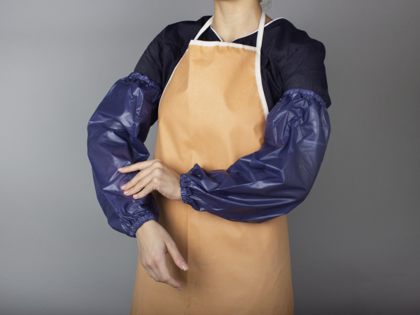 Нарукавники ПВХ КЩС до 50% (56х22см) синий